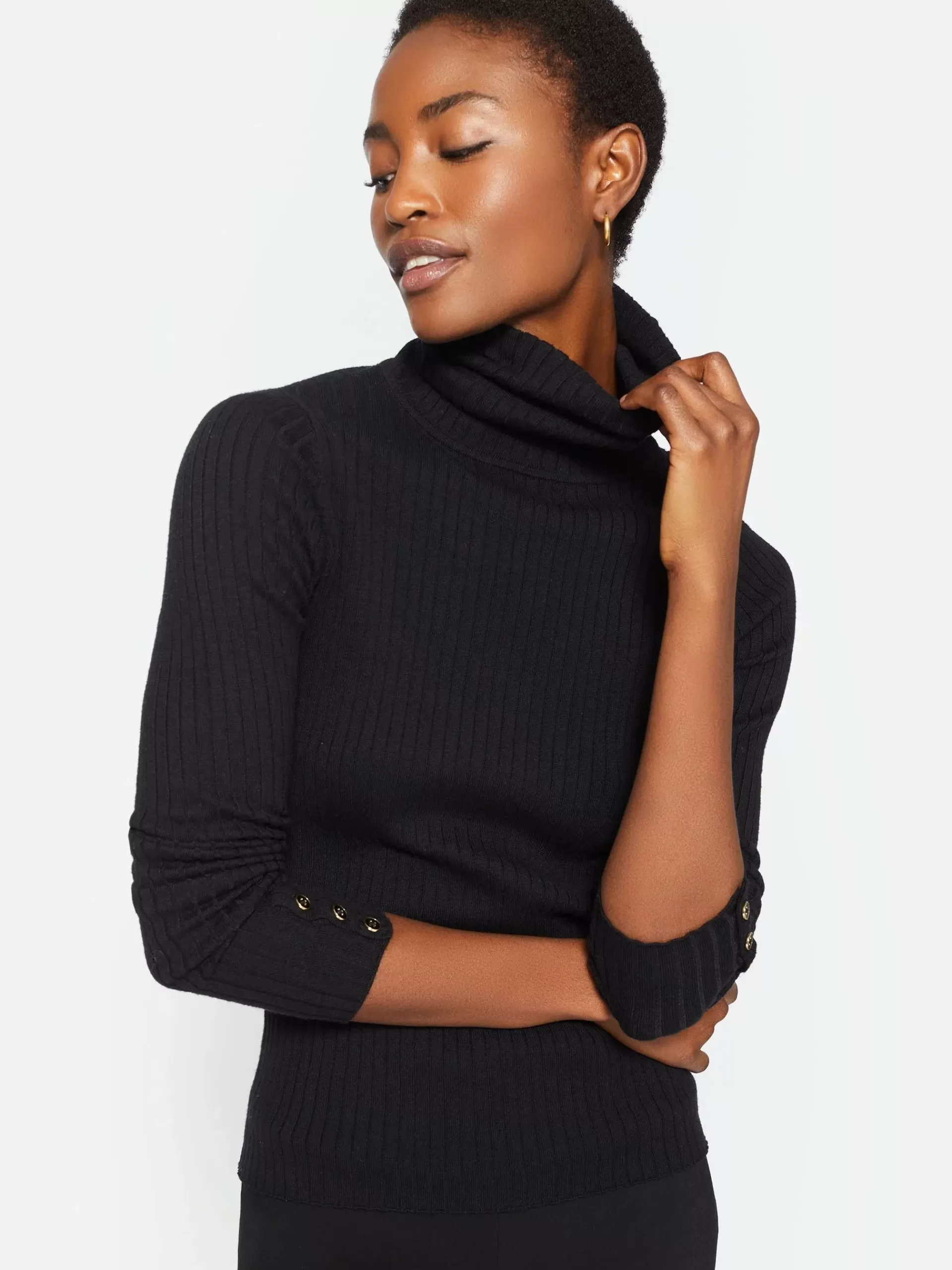 Clearance J. McLaughlin Arlette Turtleneck Black