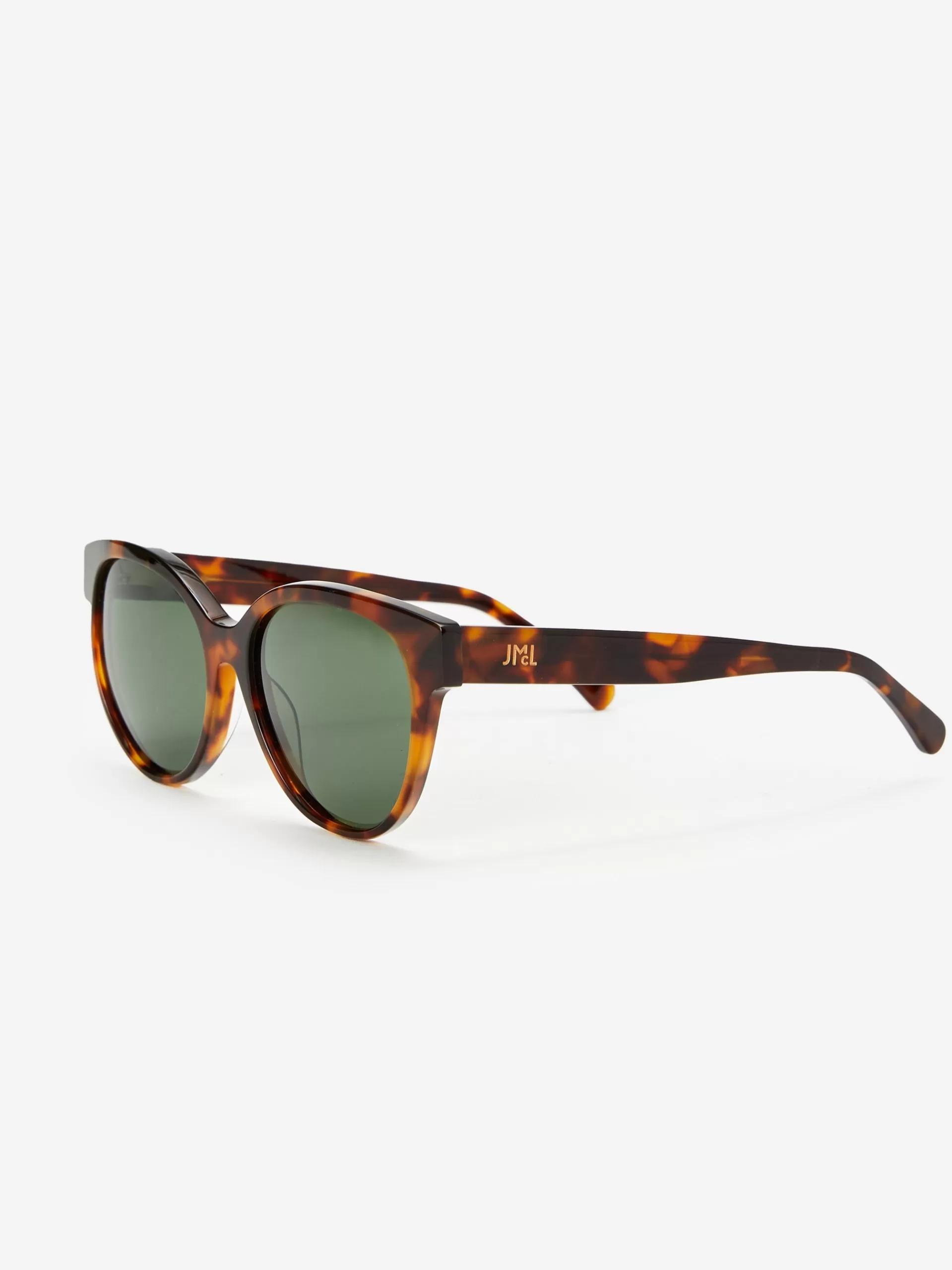 Sale J. McLaughlin Aveleen Sunglasses In Tortoise Green/Dark Brown