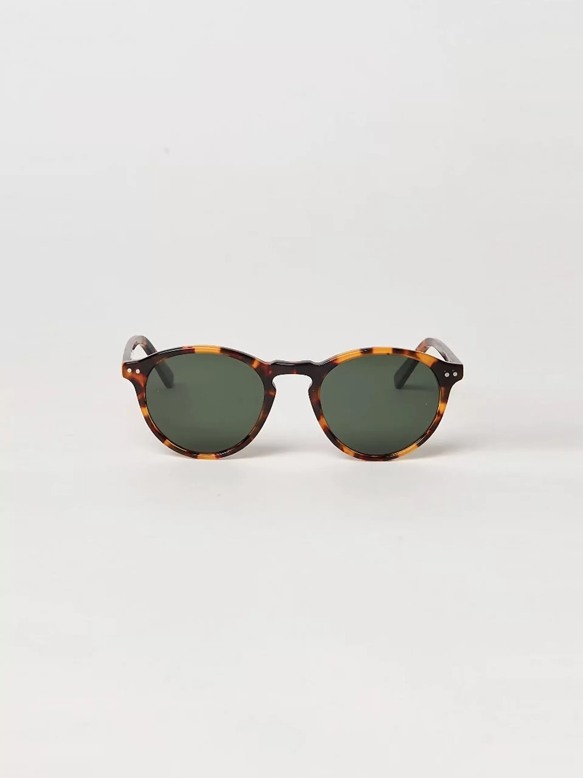 Online J. McLaughlin Bartleby Polarized Sunglasses Tortoise/Dark Green