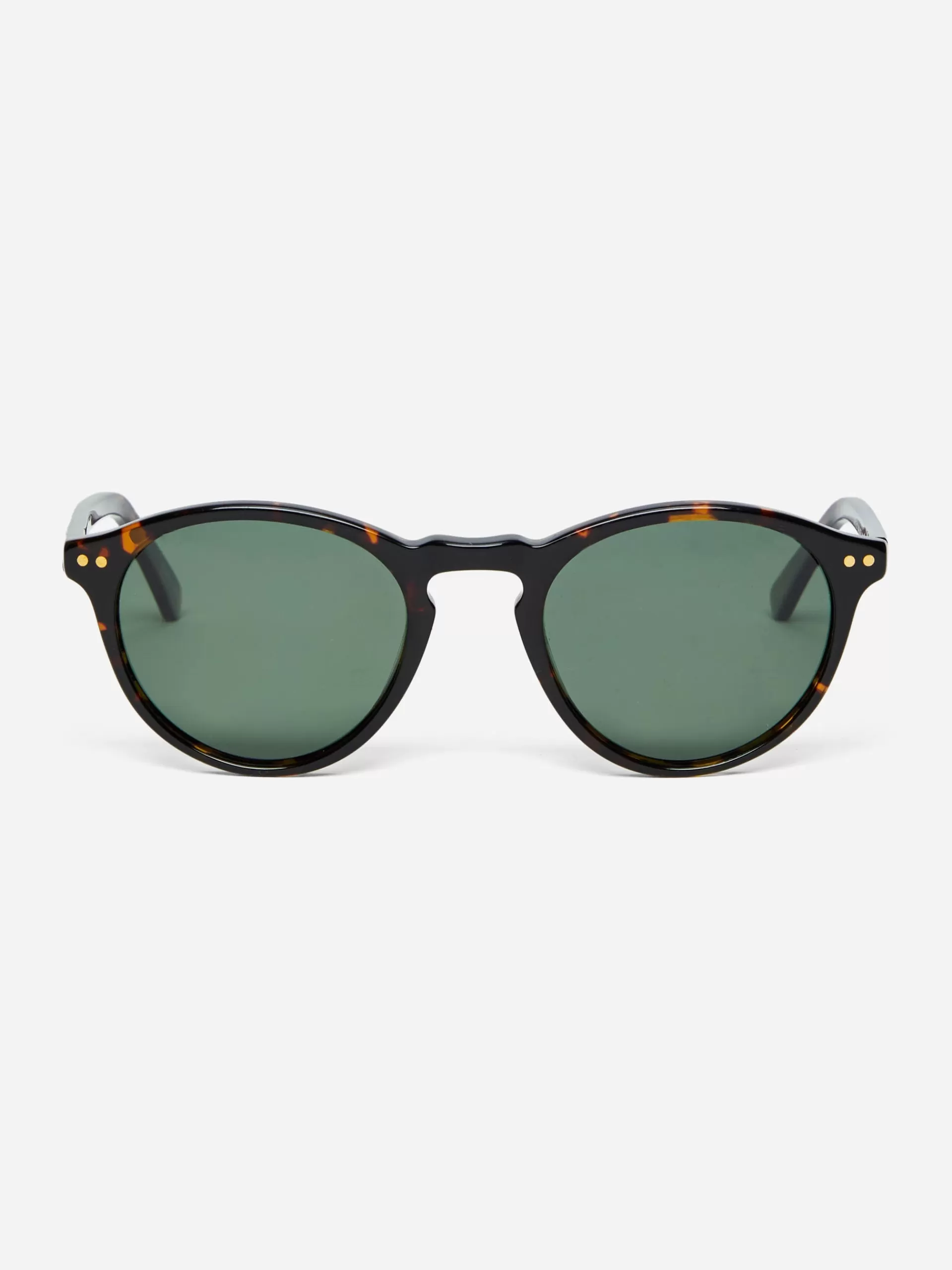 Cheap J. McLaughlin Bartleby Sunglasses Dark Tortoise/Green