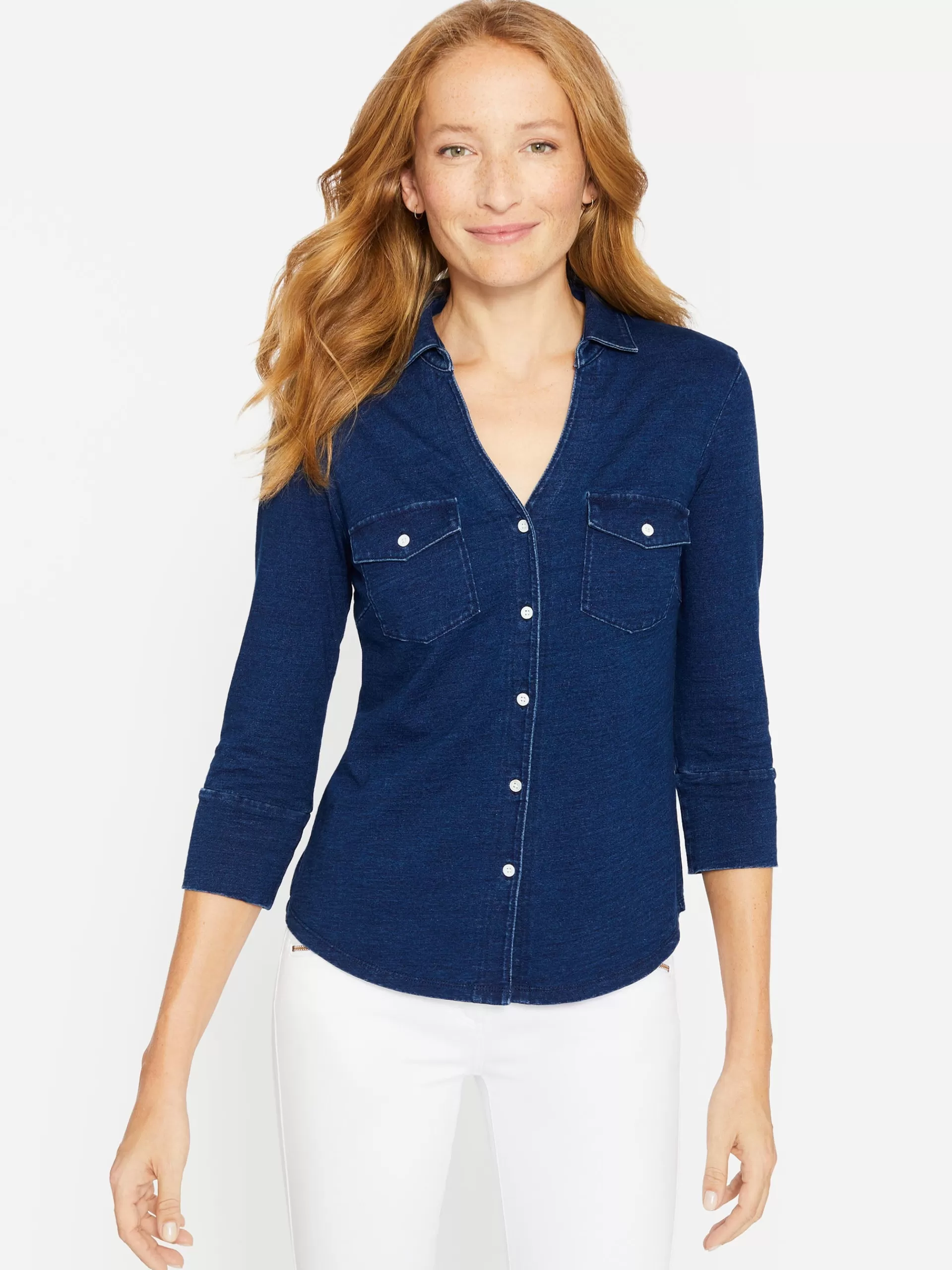 Cheap J. McLaughlin Brynn Shirt Denim