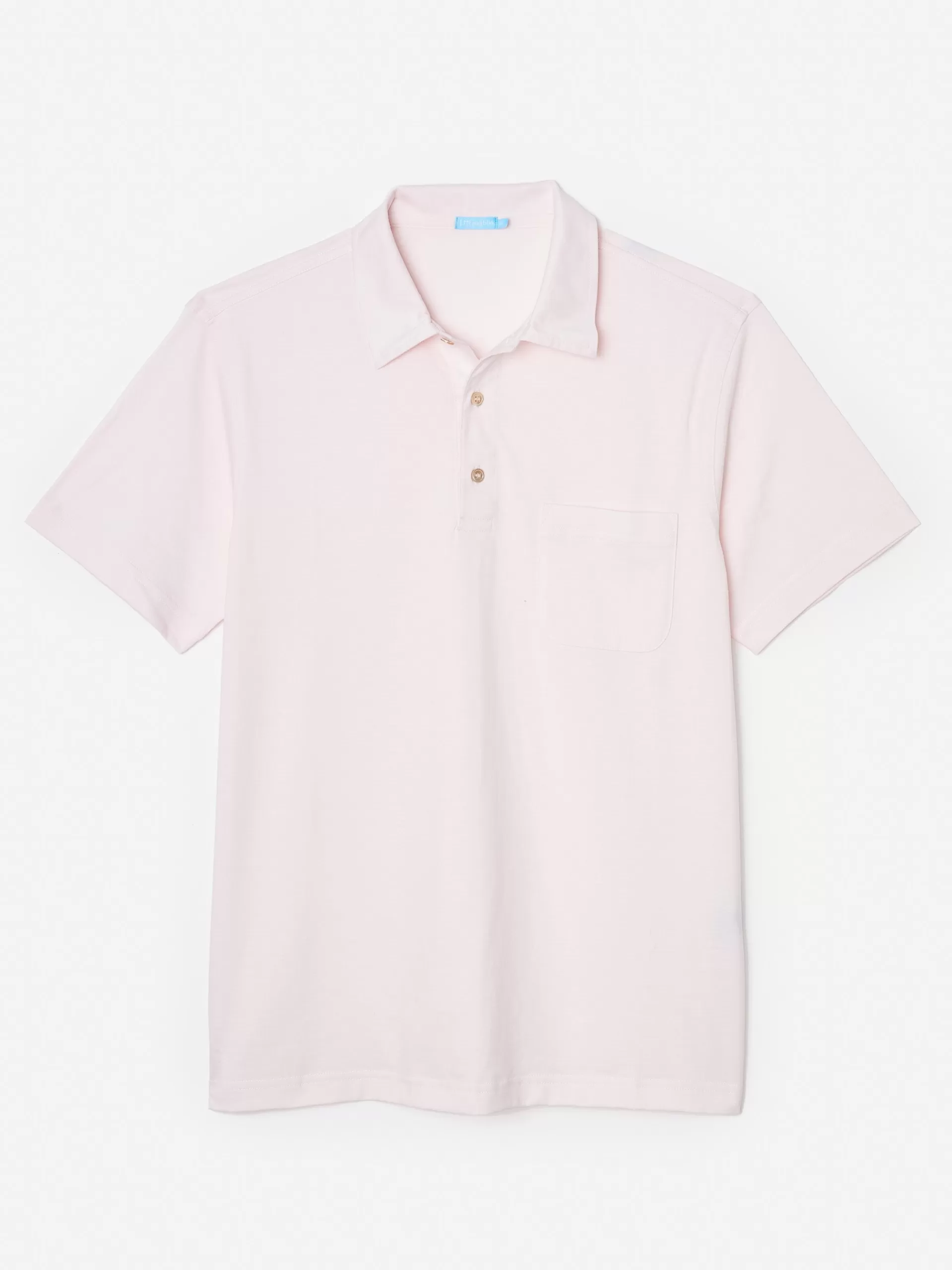 Flash Sale J. McLaughlin Callahan Cotton Polo Light Pink