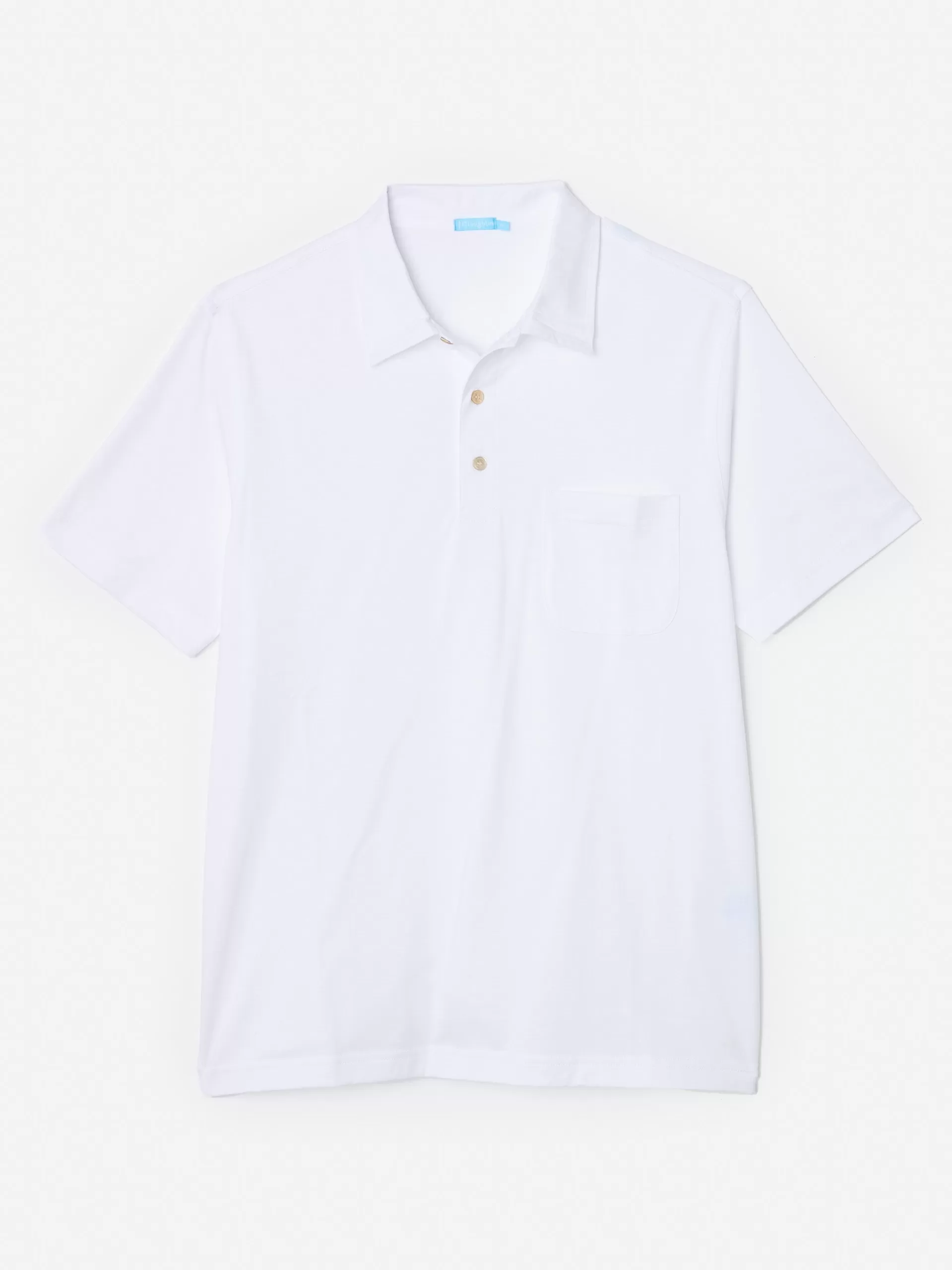 Cheap J. McLaughlin Callahan Cotton Polo white