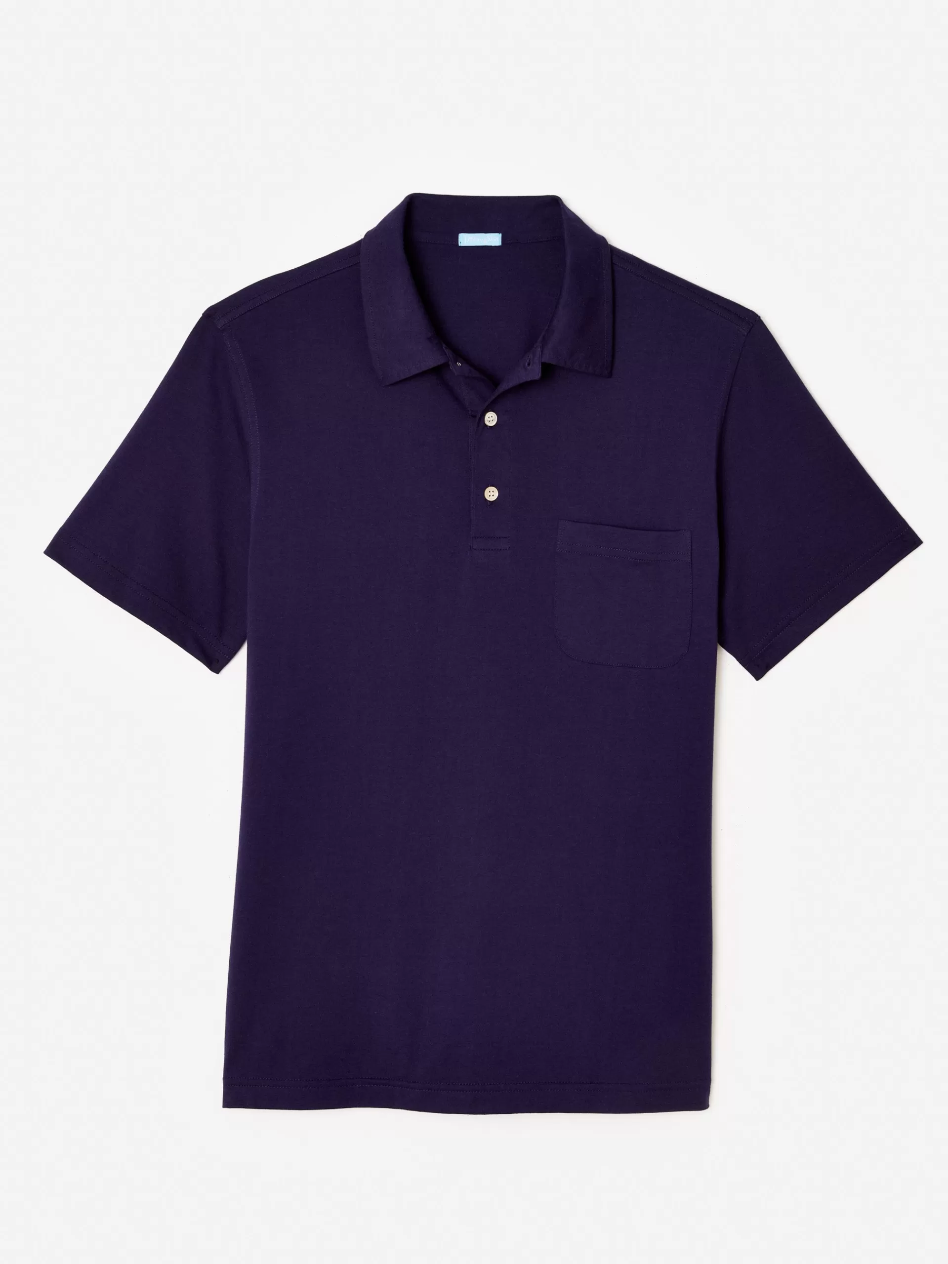 New J. McLaughlin Callahan Cotton Polo Navy