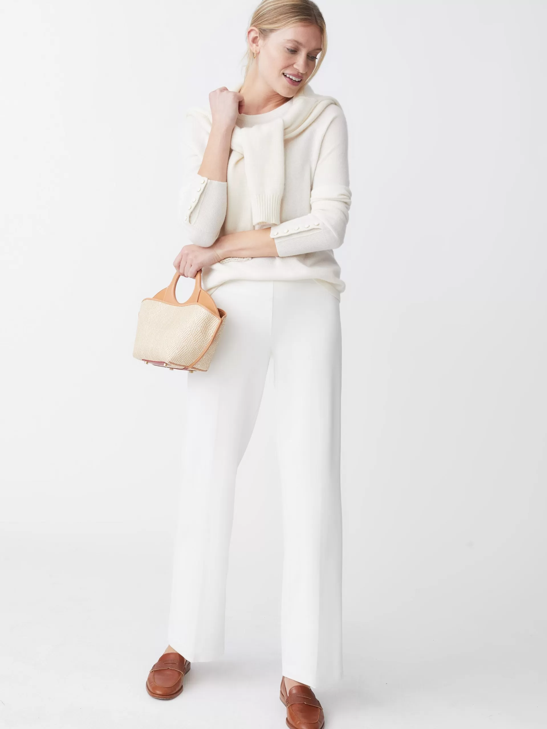 New J. McLaughlin Carter Pants Ivory