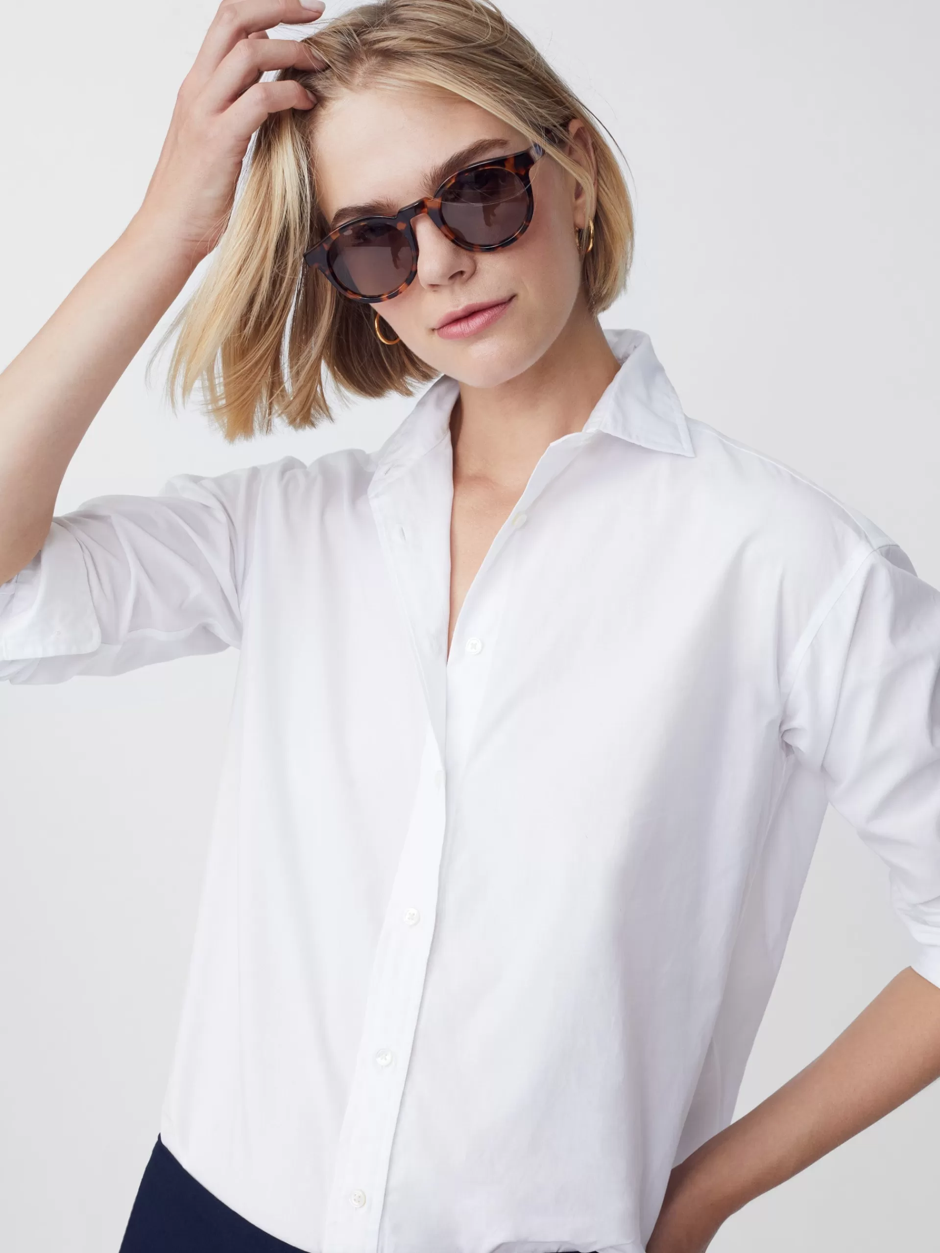 Online J. McLaughlin Finn Shirt White