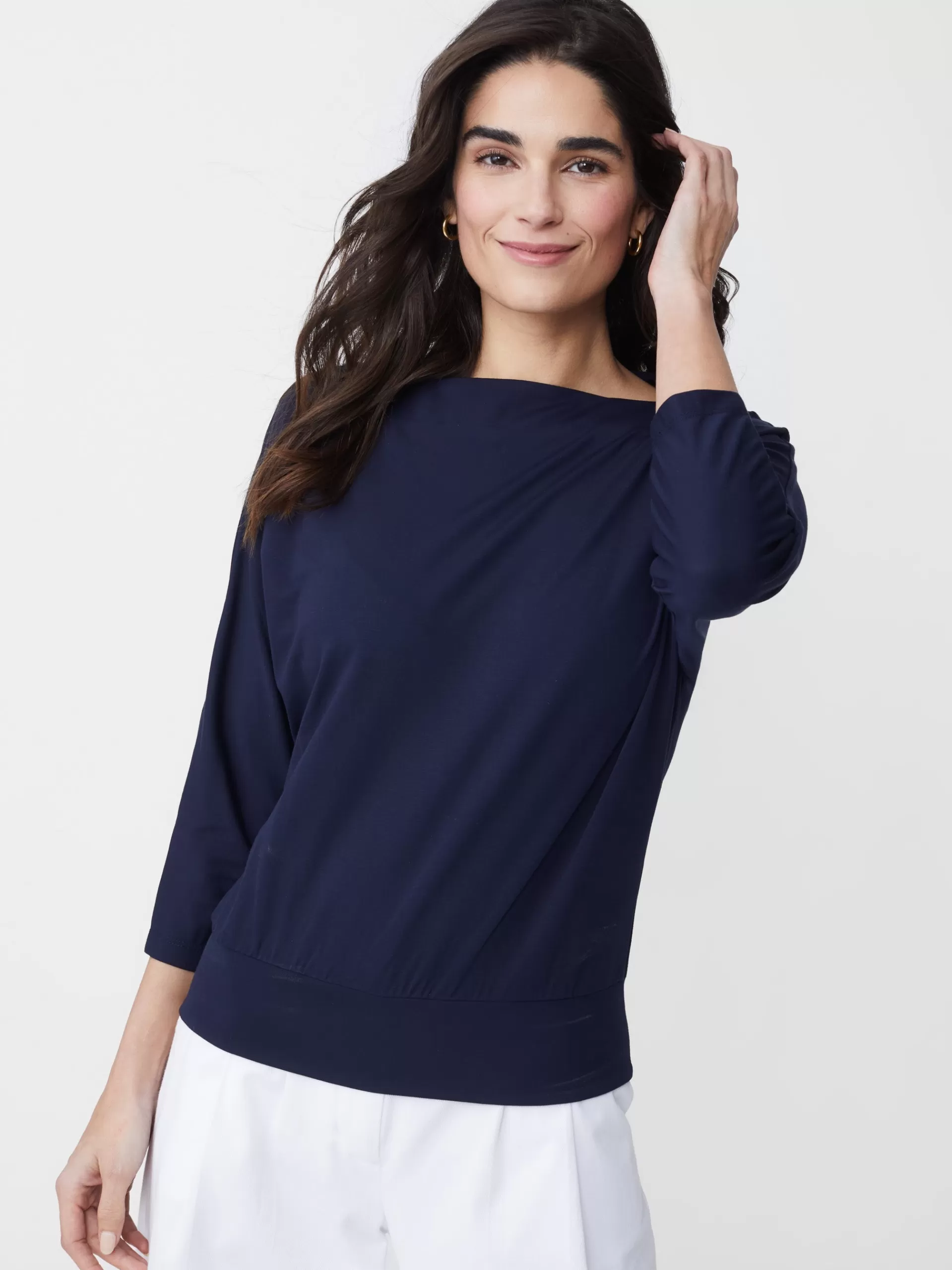 Flash Sale J. McLaughlin Hazel Top Navy