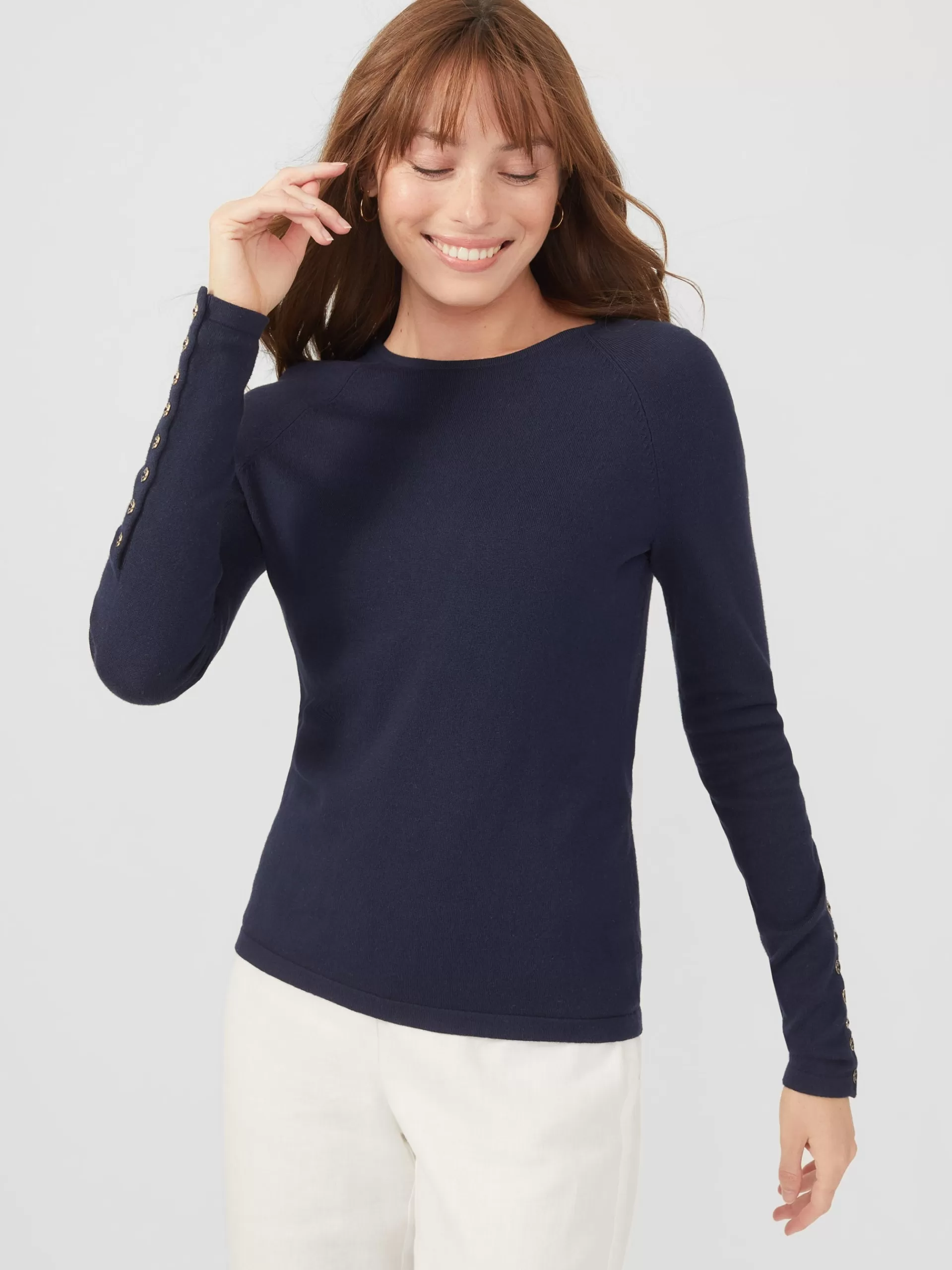 Best J. McLaughlin Jamey Sweater Navy