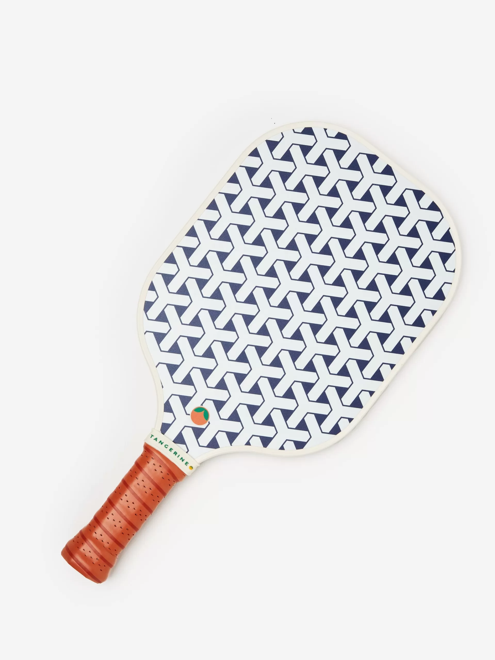 New J. McLaughlin J.McL X Tangerine Pickleball Paddle In Bond White/Navy