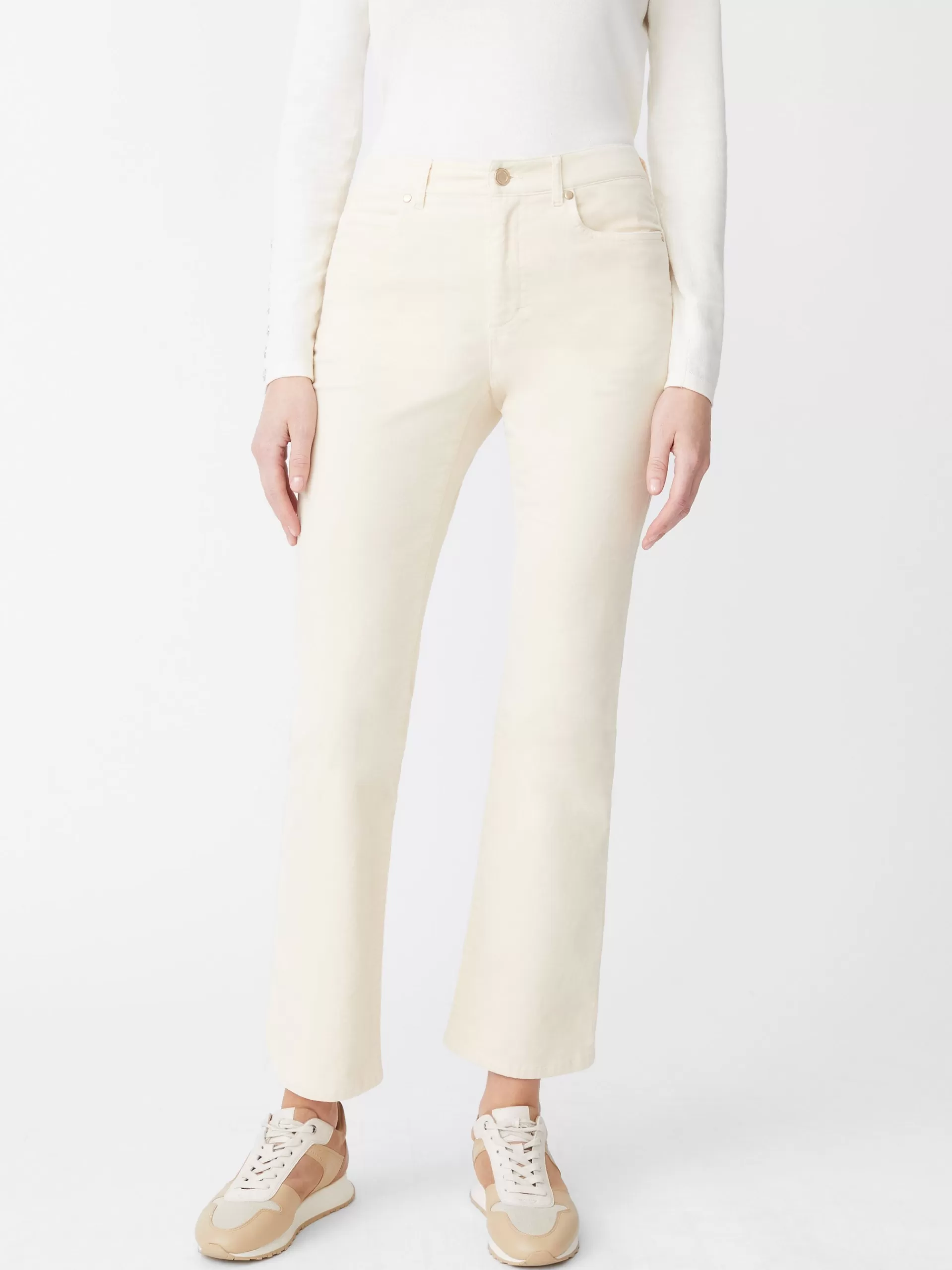 Clearance J. McLaughlin Lenni Velvet Jeans Sand