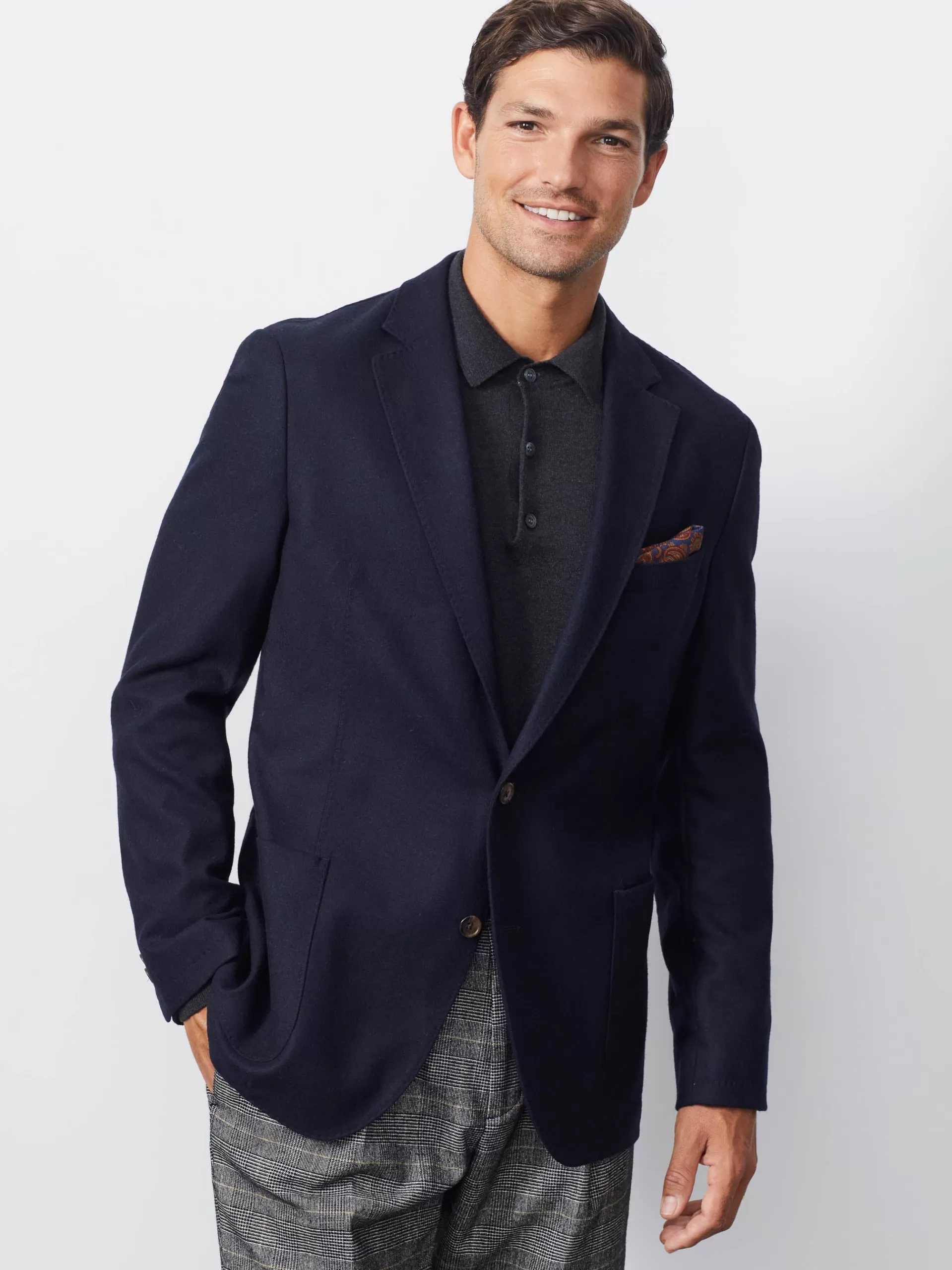 Flash Sale J. McLaughlin Lisbon Wool Blazer Navy