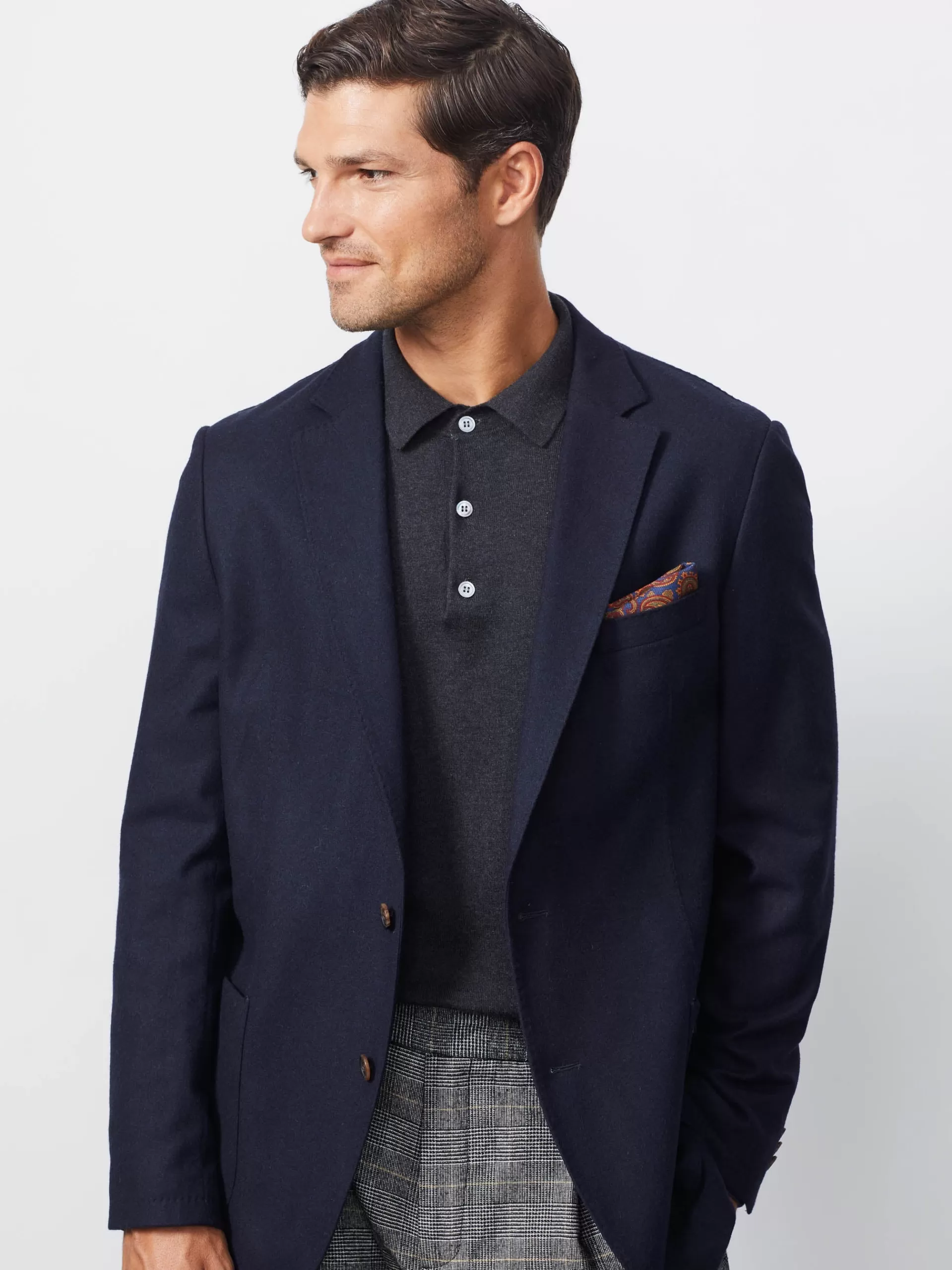 Flash Sale J. McLaughlin Lisbon Wool Blazer Navy