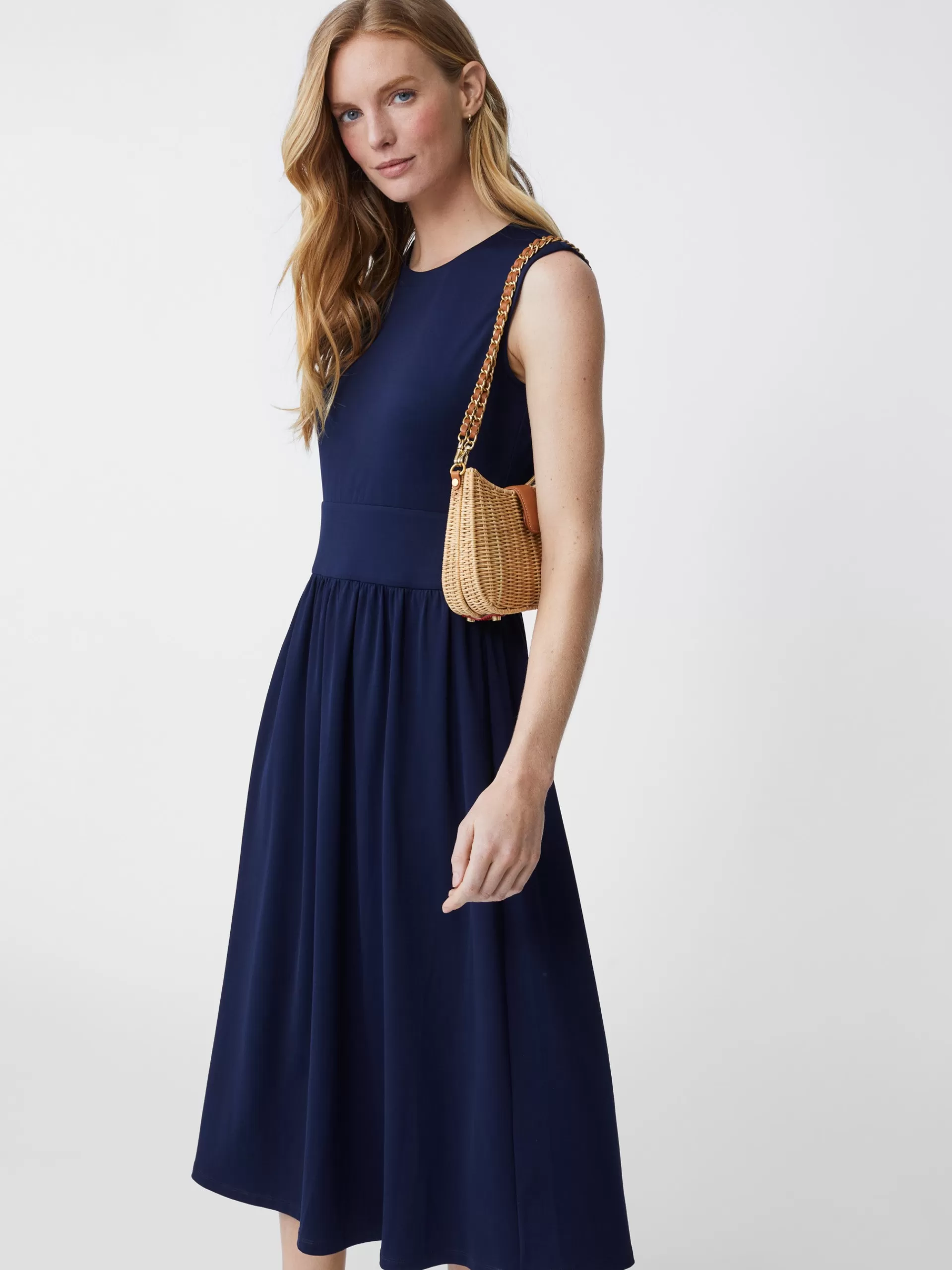 New J. McLaughlin Nandita Dress Navy