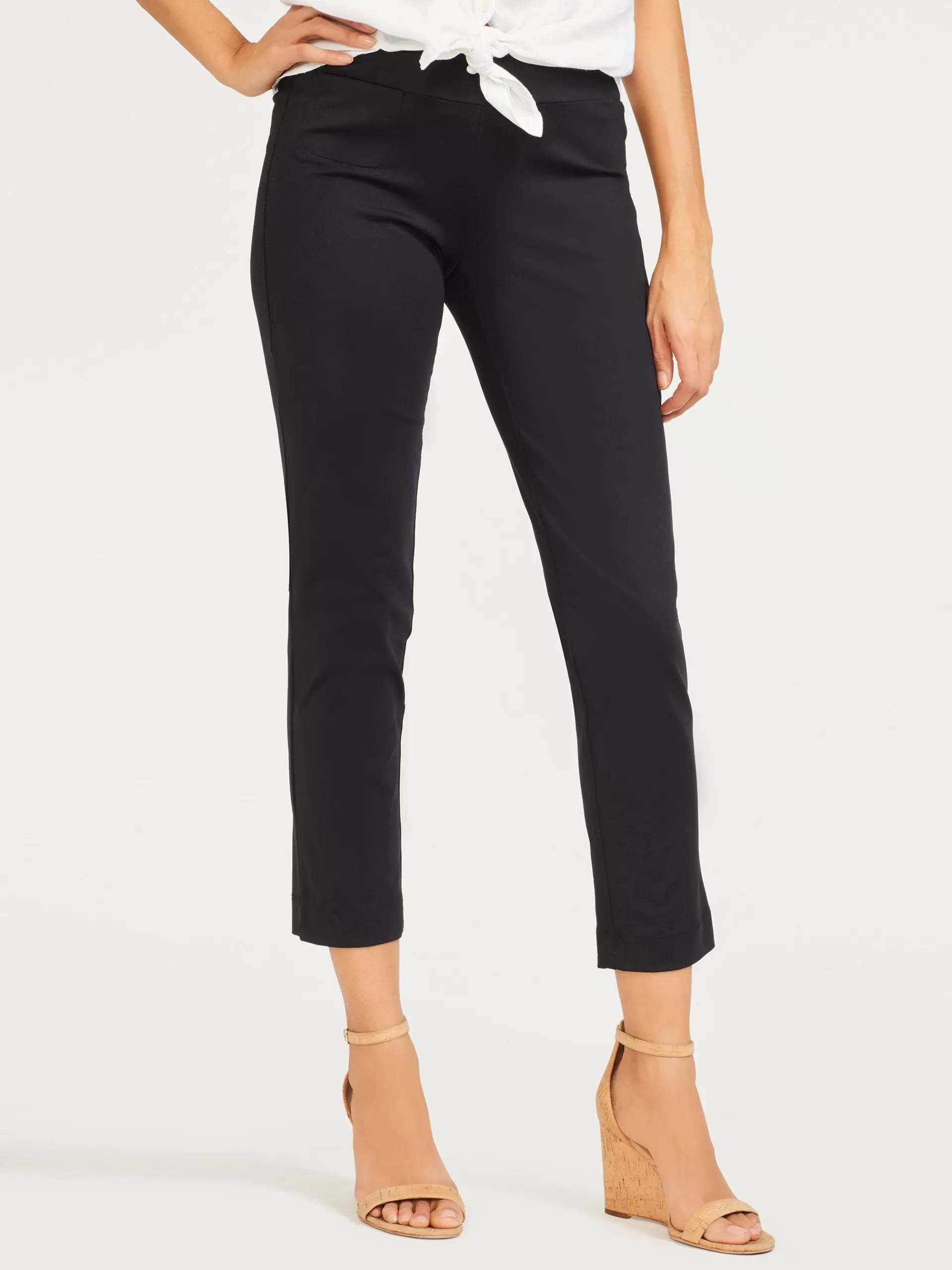 Outlet J. McLaughlin Newport Capri Pants Black