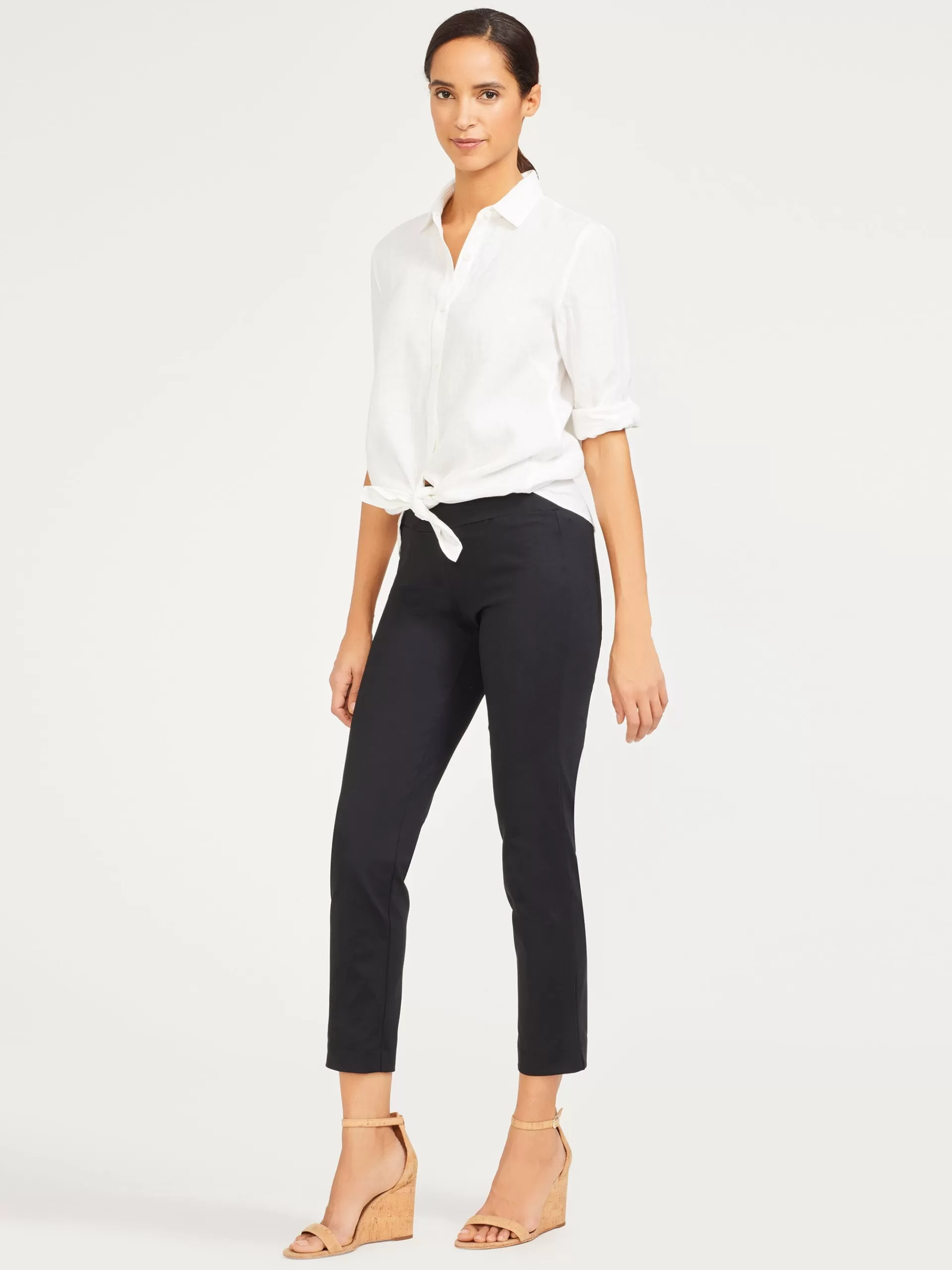 Outlet J. McLaughlin Newport Capri Pants Black