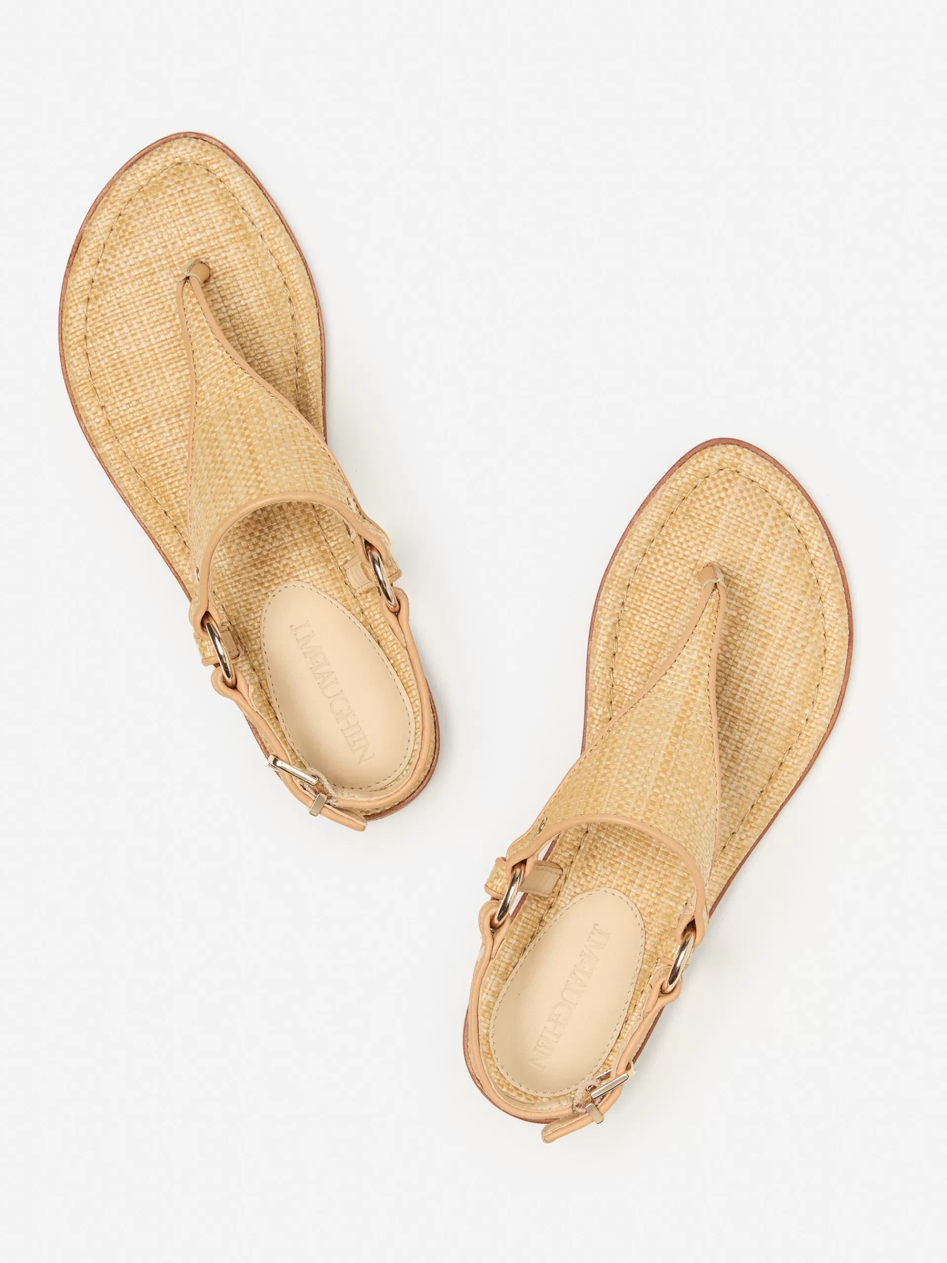 Hot J. McLaughlin Nolita Leather Sandals Beachwood