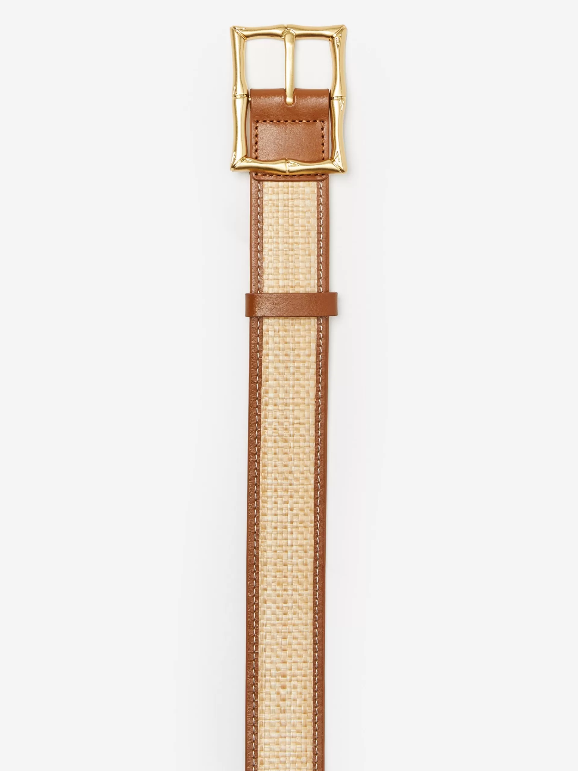 Online J. McLaughlin Ocean Drive Grasscloth Belt Natural