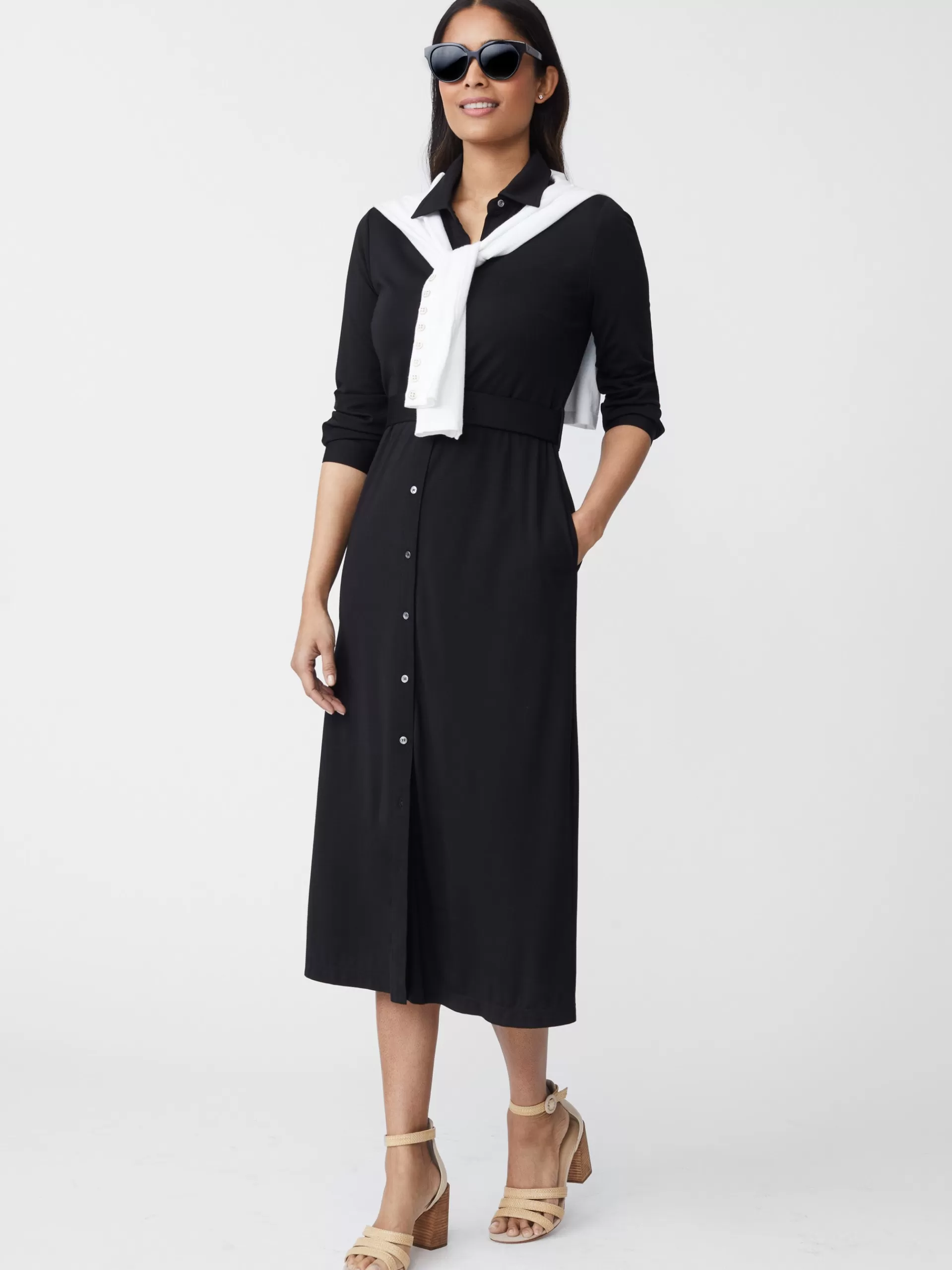 Discount J. McLaughlin Pamela Dress Black