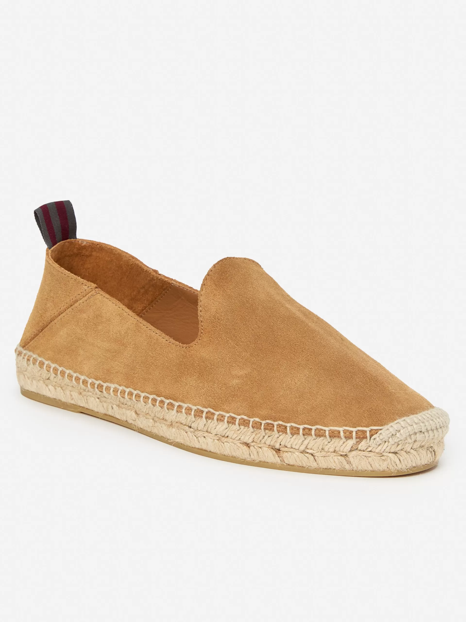 Discount J. McLaughlin Rafe Suede Espadrilles Caramel