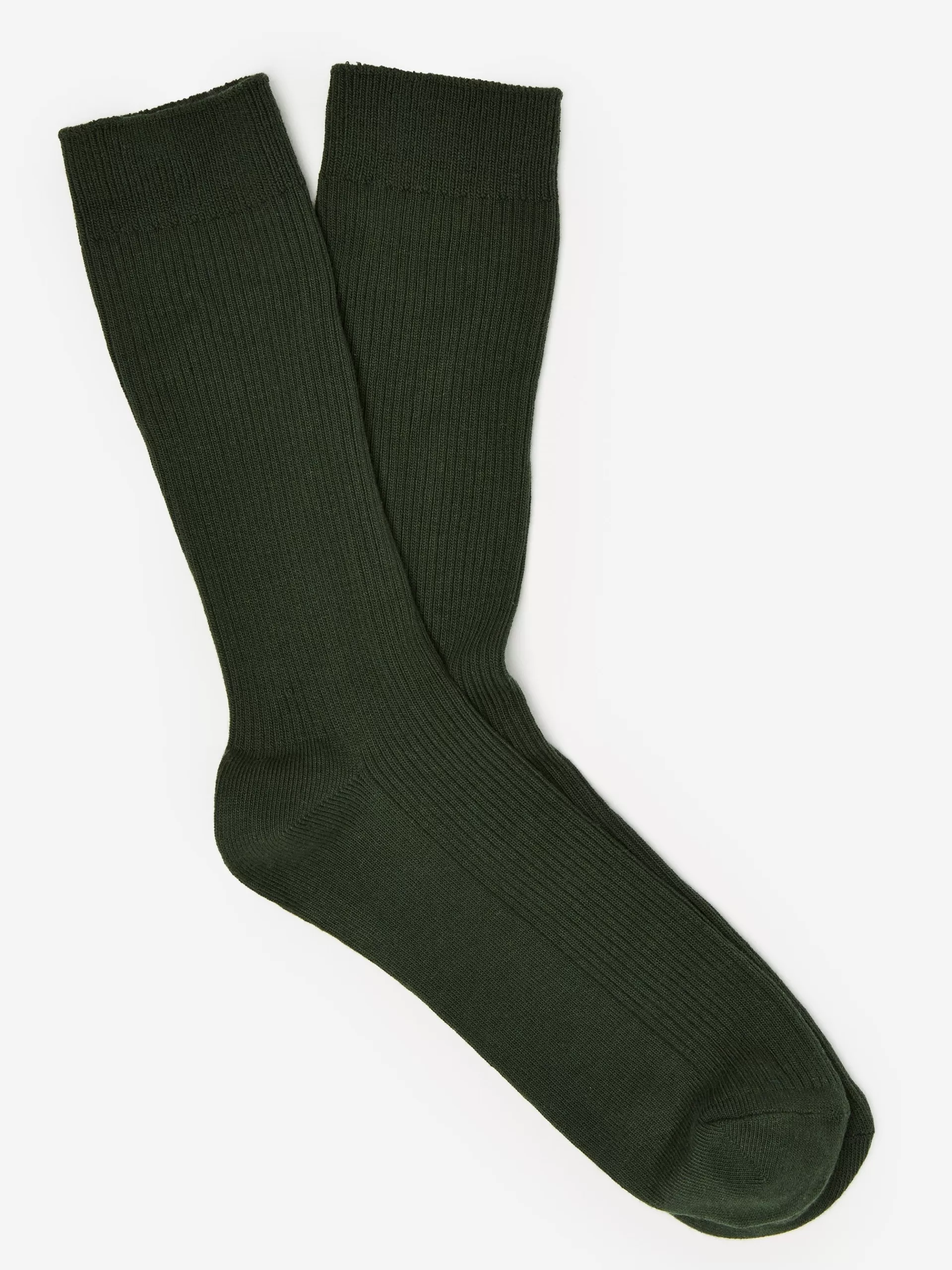 Fashion J. McLaughlin Ribbed Socks Olive