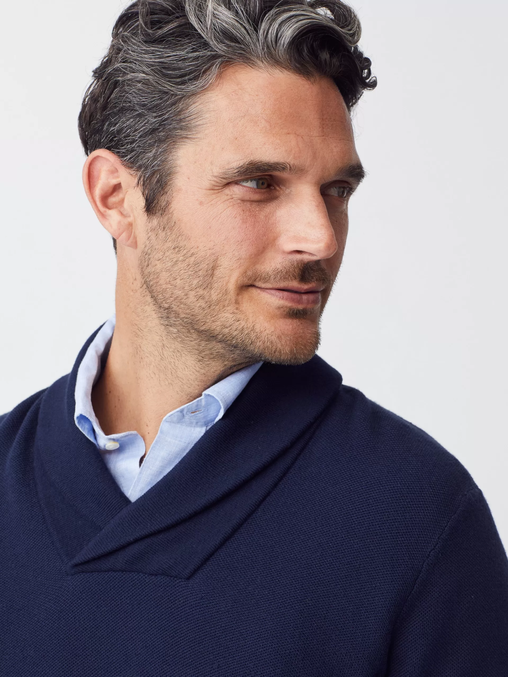 Store J. McLaughlin Russell Sweater Navy