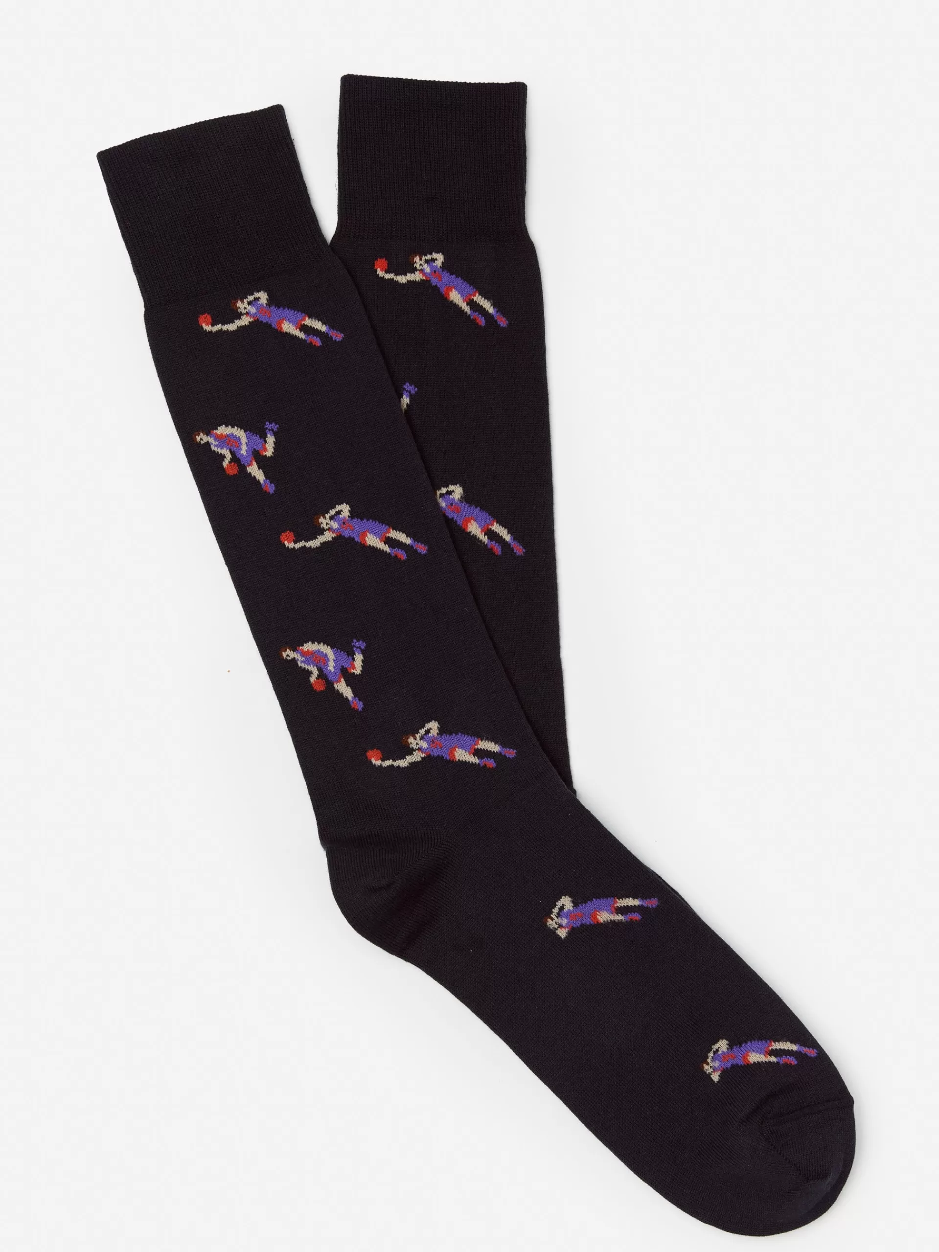 Cheap J. McLaughlin Socks In Basketball Players Navy