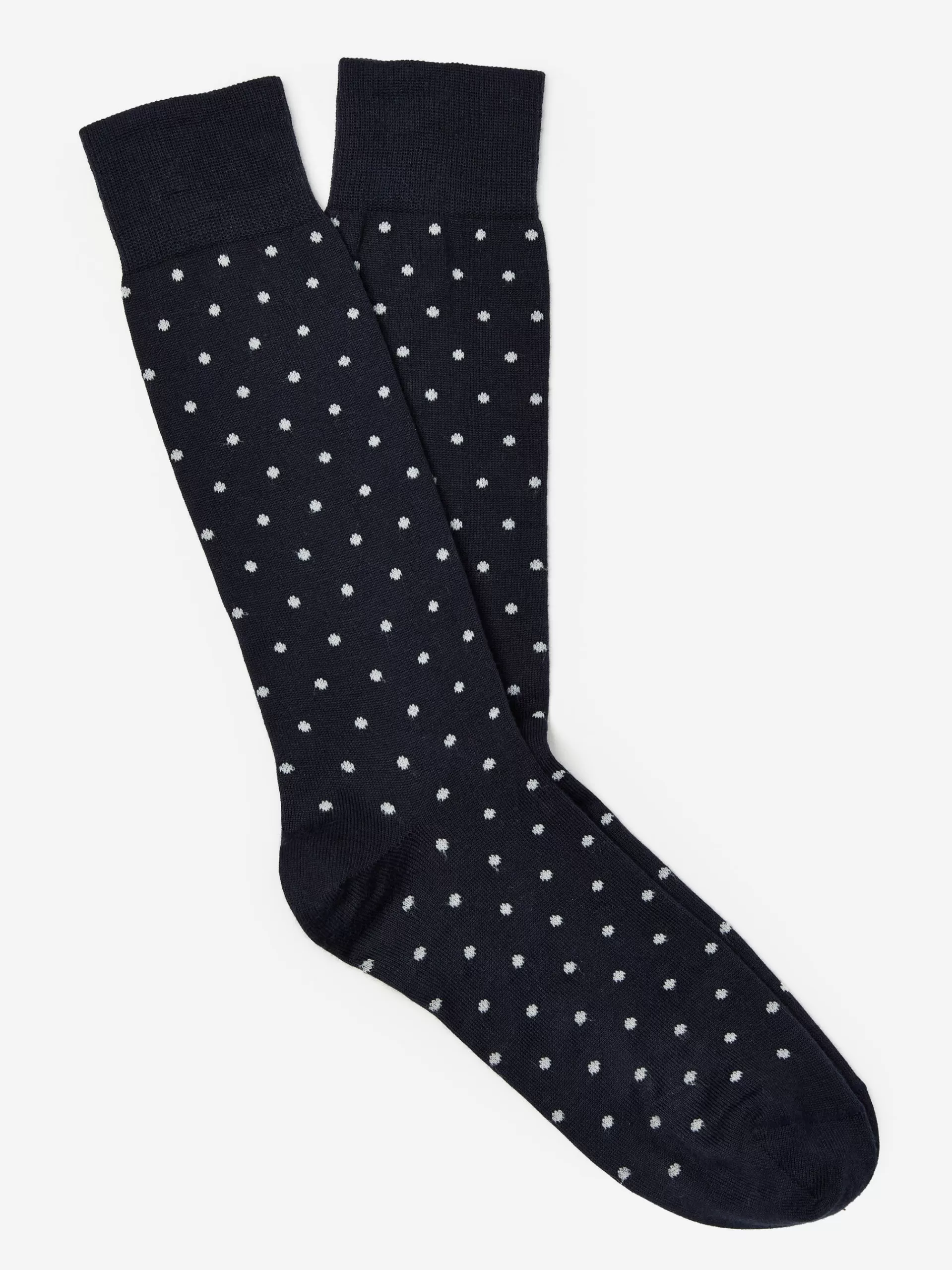 Sale J. McLaughlin Socks In Polka Dots Navy/Off White