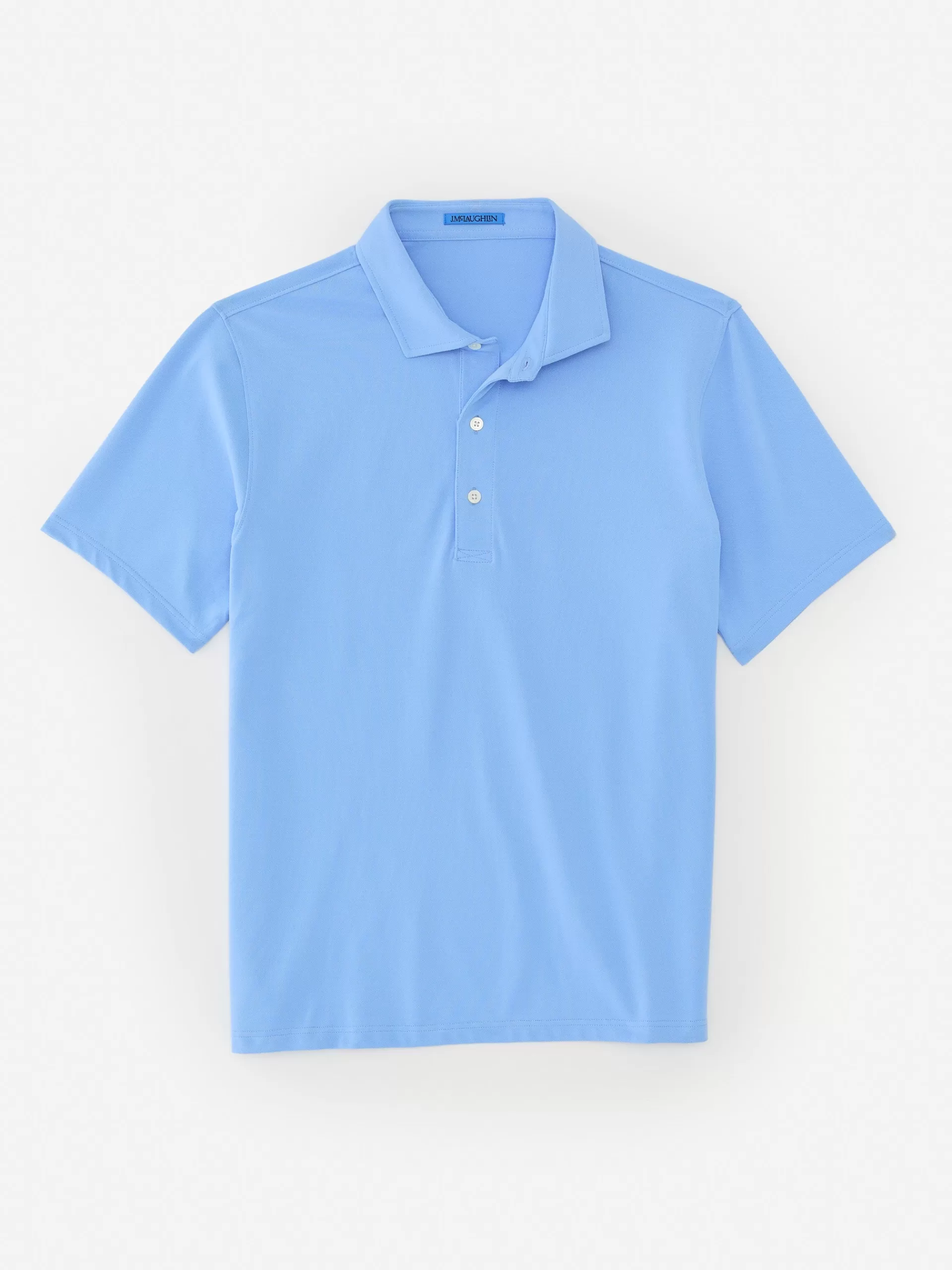 Fashion J. McLaughlin Springer Performance Polo Periwinkle