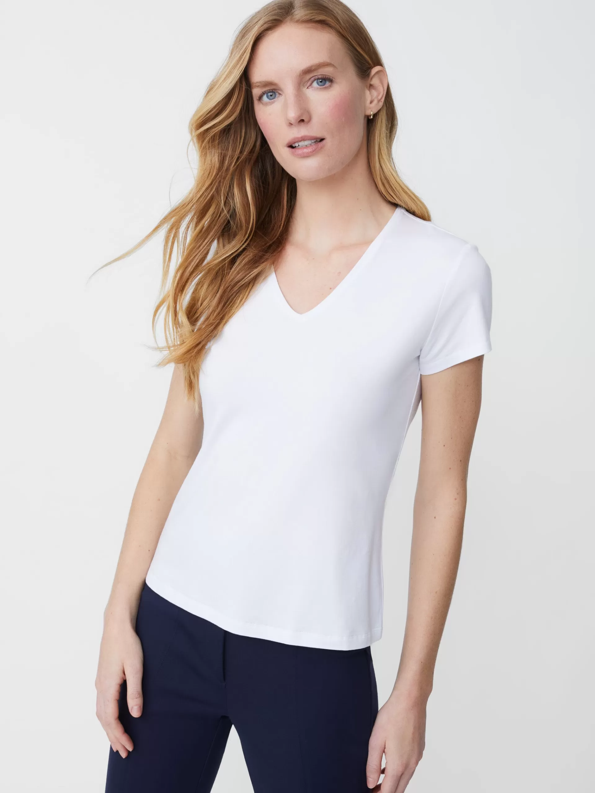 Best Sale J. McLaughlin Terrine Tee White