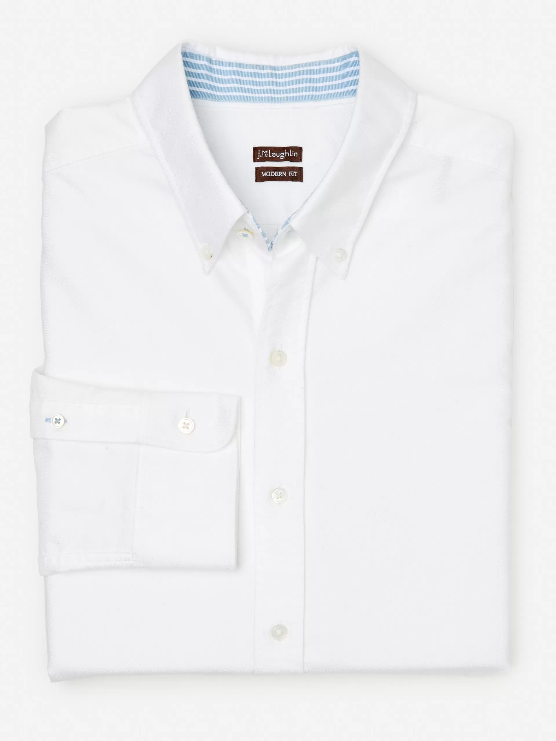 Sale J. McLaughlin Westend Modern Fit Shirt white